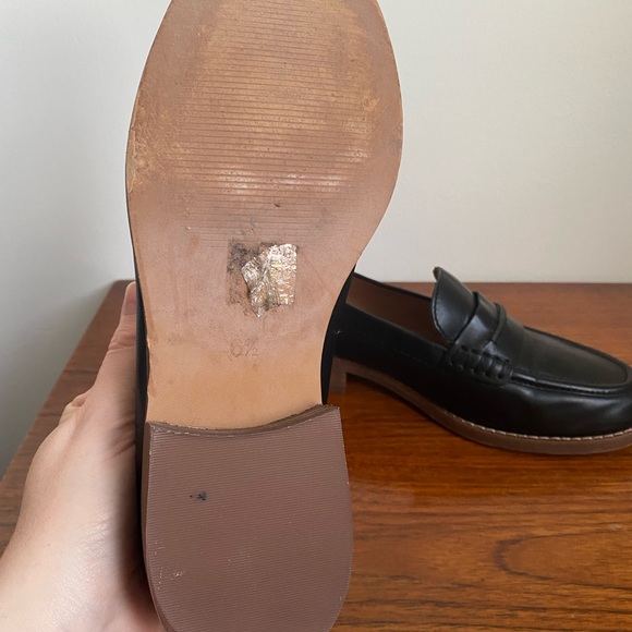Madewell Black Leather Loafers - Picture 10 of 16